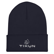 Load image into Gallery viewer, White Embroidered Logo Beanie
