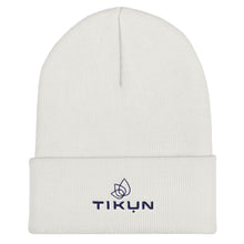 Load image into Gallery viewer, Blue Embroidered Logo Beanie
